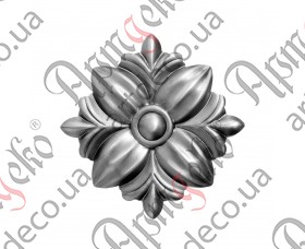 Forged flower 136х1,2 - picture