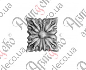 Кованый цветок 80х75х1 - изображение