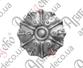 Forged flower 100х1,2 - picture