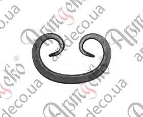 Forged scroll C 125x80x12 - picture