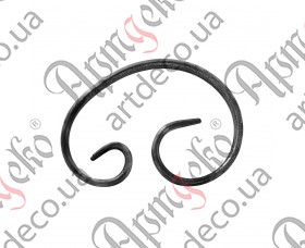 Forged scroll C 150x105x12x6 - picture