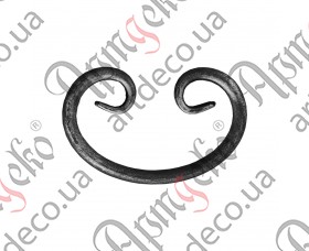 Forged scroll C 125x80x12 - picture