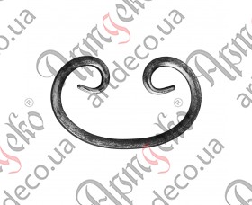 Forged scroll C 100x65x10 - picture
