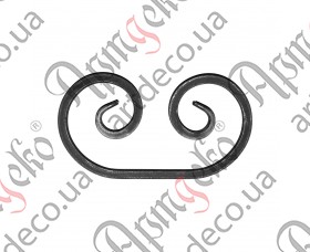 Forged scroll C 240x125x12 - picture