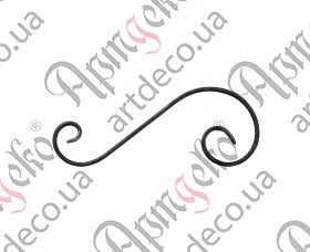 Forged scroll S 160x75x12x6 - picture