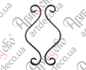 Forged scroll 290x80x12x6 - picture
